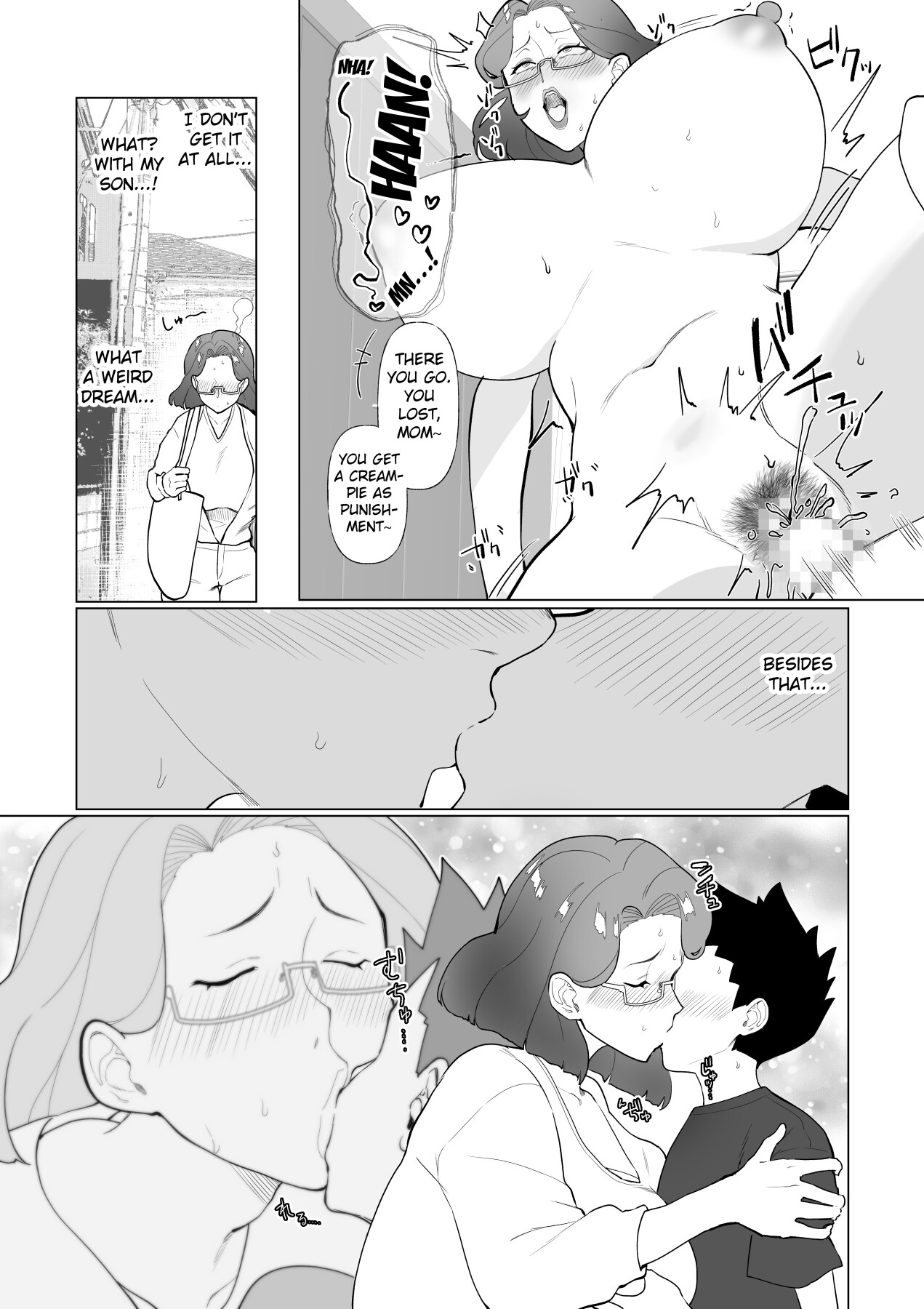 Hentai Manga Comic-Hypnotic mom and naughty son!-Read-30